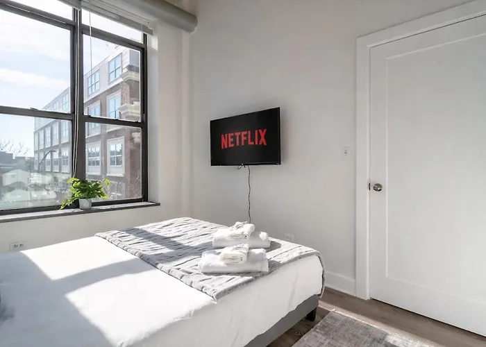 Appartement Mccormick Place Beautiful 2br With Optional Parking Sleeps Up To 8 Near Soldier Field, Grant Park And Lakefront Trail *